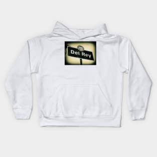 Del Rey, Los Angeles, California by Mistah Wilson Kids Hoodie